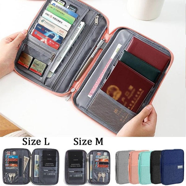Portefeuille de voyage Porte-passeport familial Créatif Étanche Porte-documents Organisateur Accessoires de voyage Porte-documents Porte-cartes