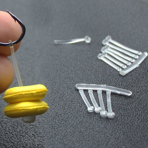 10 cadres = 60 pièces appâts de pêche à la carpe bouillettes insère des plates-formes de cheveux arrêts d'appâts Pop Up bouchons appâts de pêche à la