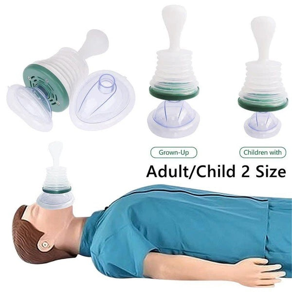 Emergency Choking Emergency Trainers Asphyxia Cardiopulmonary First Aid Training Mask