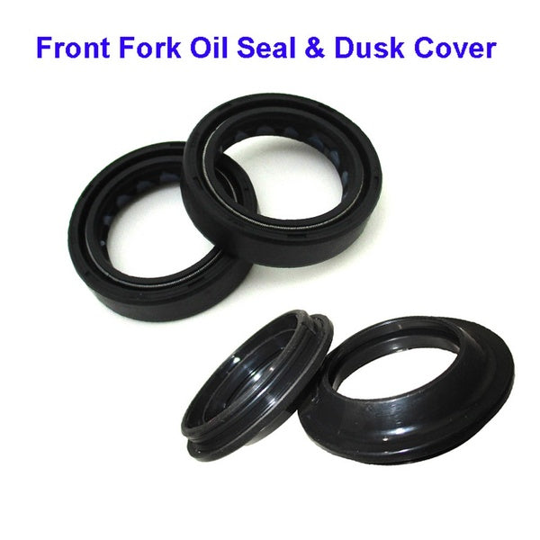 Ensemble de cache-poussière pour joint de fourche avant FishMotor 33x46x11mm 33x46x14mm pour Pit Dirt Bike