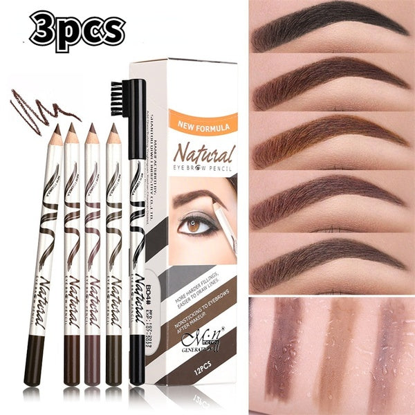 5 Colors Makeup Menow Eyebrow Pencil Eyebrow Marker Waterproof Eyebrow Tattoo For Eyebrows Enhancer Dye Tint Pen Long Lasting