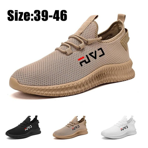 Casual Men's Running Sport Shoes Man Breathable Flats Shoes Ultra-Lightweigh Sneakers Outdoor Sport Fashion Athletic Shoes