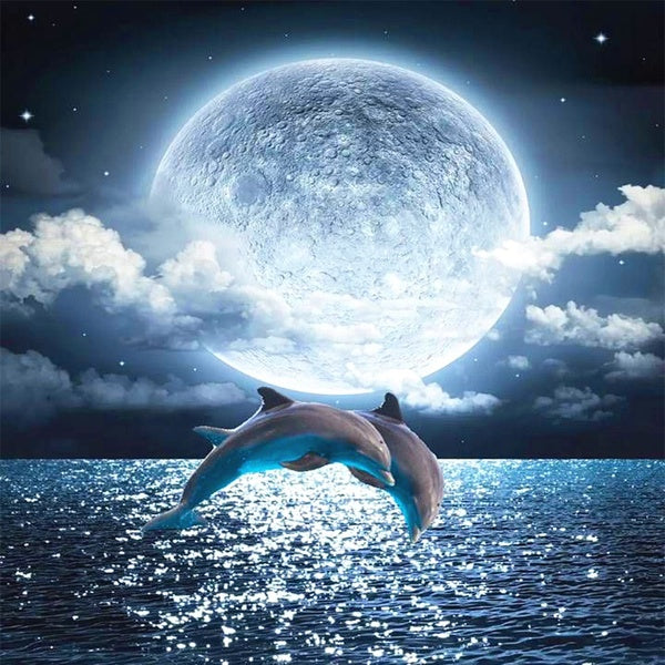 DIY 5D Diamond Painting Seascape Full Drill with Number Kits Home and Kitchen Fashion Crystal Rhinestone Cross Stitch Embroidery Paintings Canvas Pic