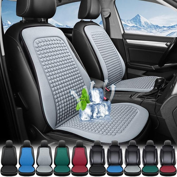Auto Breathable Universal Cooling Car Seat Covers,Luxury Car Seat Cushion,Protectors for Front Seat Bottoms,Compatible with 95% Vehicles