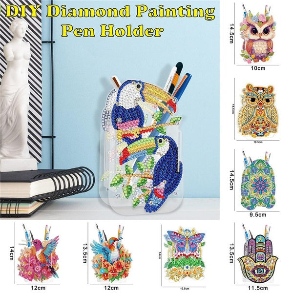 Diamond Painting DIY Craft Set with Pen Holder and Storage Box for Home Decor Display @#A05