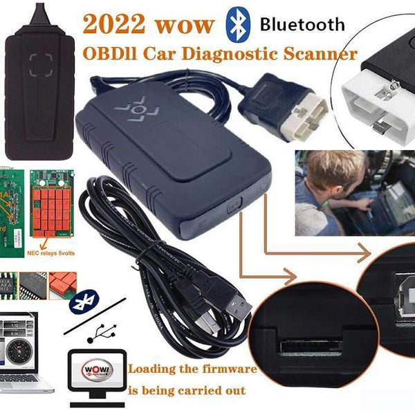 Wow Wurth Diagnostic Tool V5.008 R2 Obd2 scanner Trucks Cars bluetooth with keygen