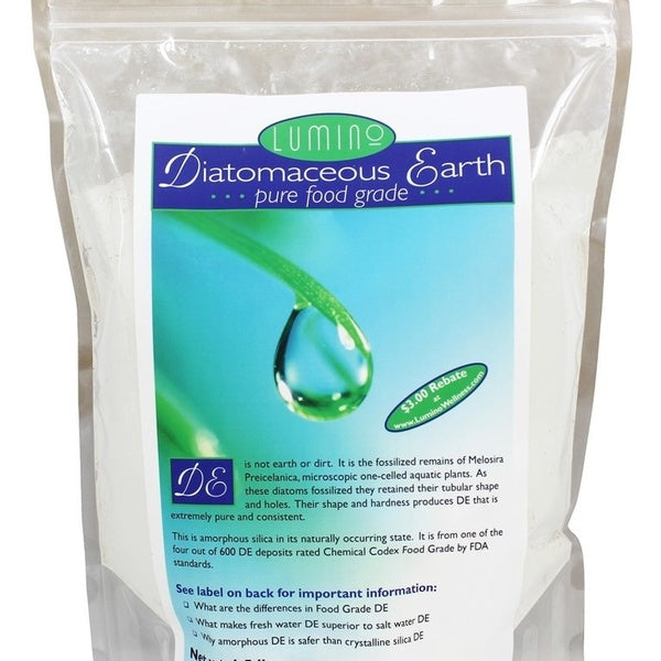 Pure Food Grade Diatomaceous Earth 1.5 Lb By Lumino Home