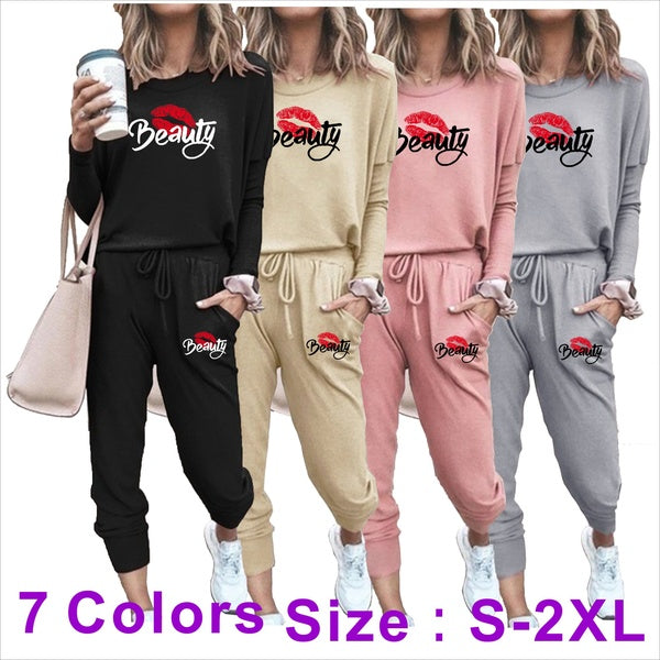 The Latest Women Shirt Suit Fashion Two Piece Casual Suit New Long Sleeve Hooded Suit Ladies Jogging Suit Fashion Fitness Tracksuit 7 Colors Size S-2