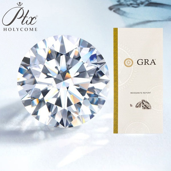 Diamants naturels HOLYCOME Couleur GHIJ Forme ronde VVS1 Diamants naturels d'excellente clarté avec rapport de certificat GRA et prix de détail de 2,