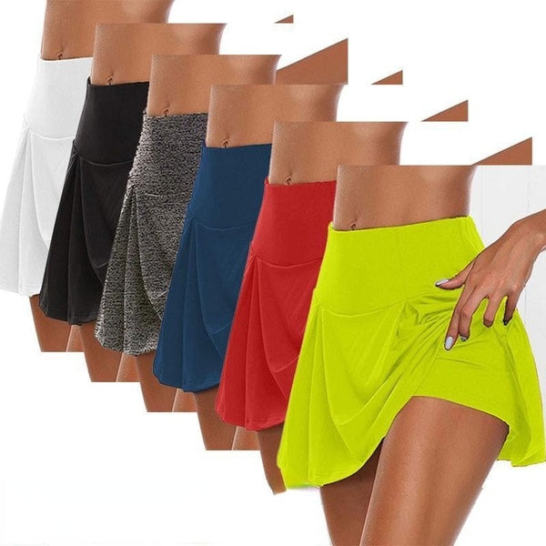 Jupes de tennis pour femmes Shorts Athletic Golf Skorts Activewear Running Workout Sports Jupe XS-5XL