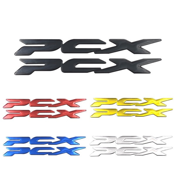 PVC 3D Logo Emblem Side Panel Symbol Sign Tank Decals Badge PCX Fairing Sticker for Honda PCX125 PCX150 PCX160
