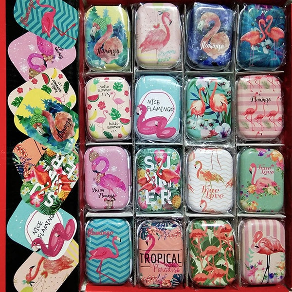 4Pcs Mini Tin Box Sealed Jar Packing Boxes Jewelry Candy Box Small Metal Storage Box Case Organizer for Money Coin Candy Key Random Pattern