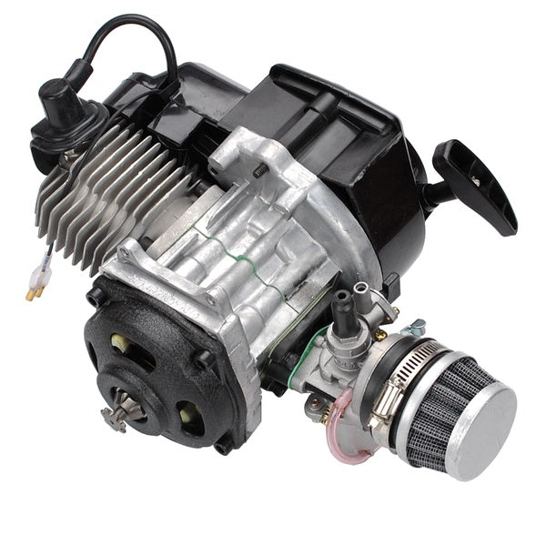 Hand start Refit small 49cc Engine 2-Stroke with For Pocket Bike Mini ATV Scooter Motorcycle