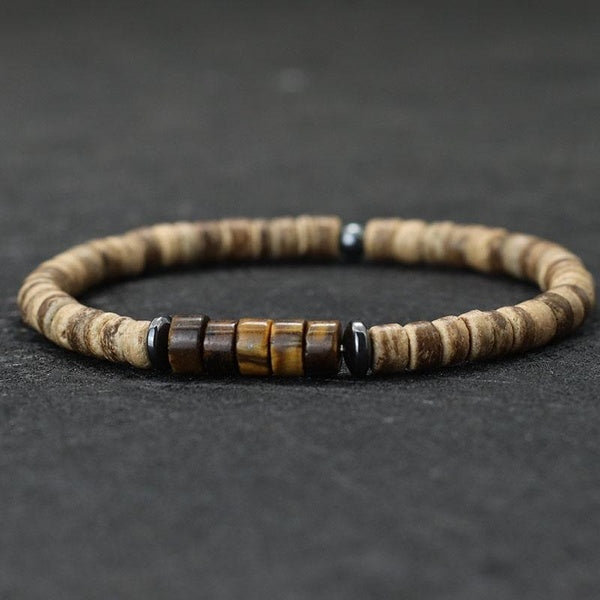 New Bohemia Coconut Bead Bracelet Unisex Grade A Emperor Stone Braslet Leisure Accessories Natural Wooden Braclet Beach Joias Matron Inn