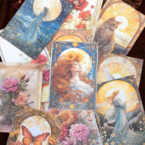 30Pcs-Pack Collage Journaling Material Paper Scrapbooking DIY Supplies