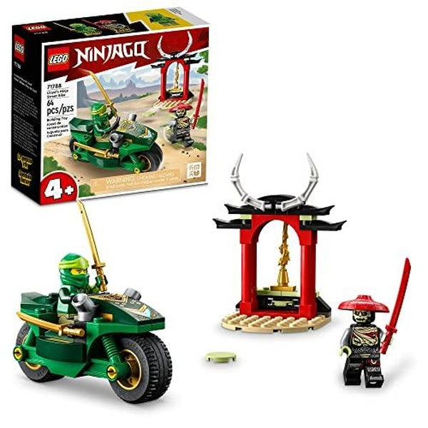 LEGO NINJAGO Lloyd's Ninja Street Bike, Ninja Motorcycle Toy Building Kit 71788