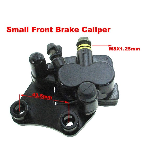 FishMotor Front Brake Caliper For SDG Coolster 70cc 110cc 125cc SSR SR125 SEMI AUTO SR110 SEMI and SR70C & Many Other Chinese Dirt Pit Bikes