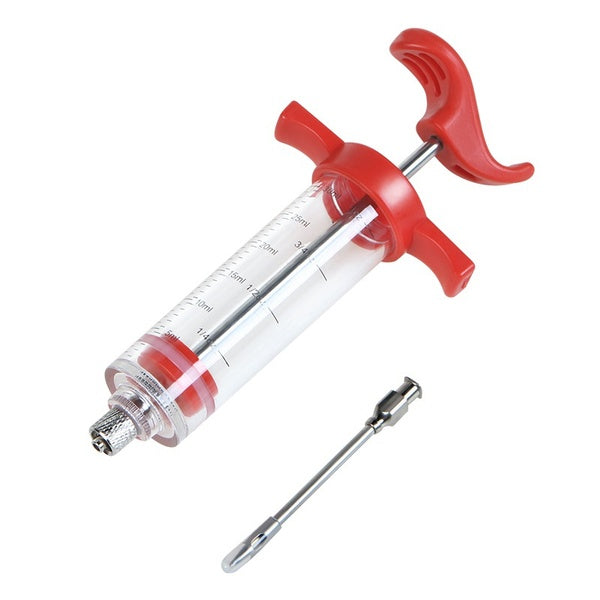 BBQ 30ml Meat Marinade Sauce Seasoning Syringe Injector