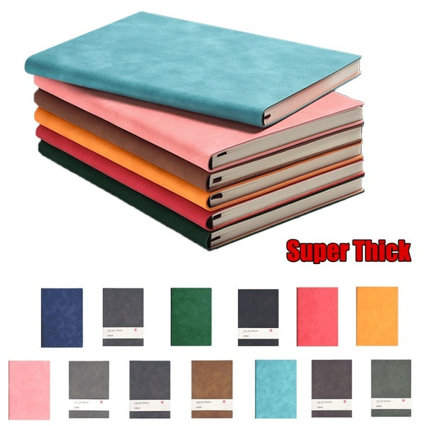 200 Pages Notebook Simple Notebook Diary Meeting Office Bloc-notes Student Hand Ledger Horizontal Line Book