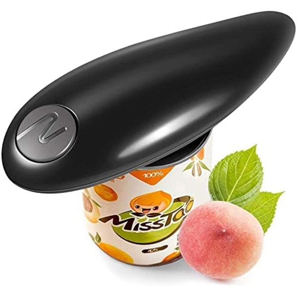 Electric Can Opener, One Touch Switch Automatic Can Opener Smooth Edge for Almost Size Cans, Best Kitchen Gadgets Electric Can Openers for Kitchen Se
