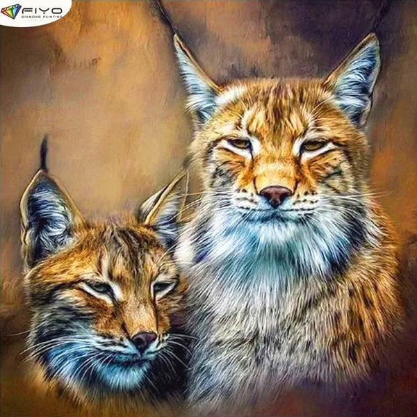 Lynx DIY 5D Diamond Painting Full Drill with Number Kits Home and Kitchen Fashion Cross Stitch Embroidery Paintings Canvas Pictures Wall Decoration G
