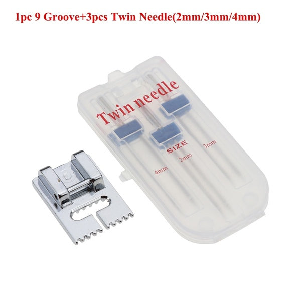 Double Twin Needles 2.0-90, 3.0-90, 4.0-90 Twin Stretch Machine Needles Pins for Household Sewing Machine