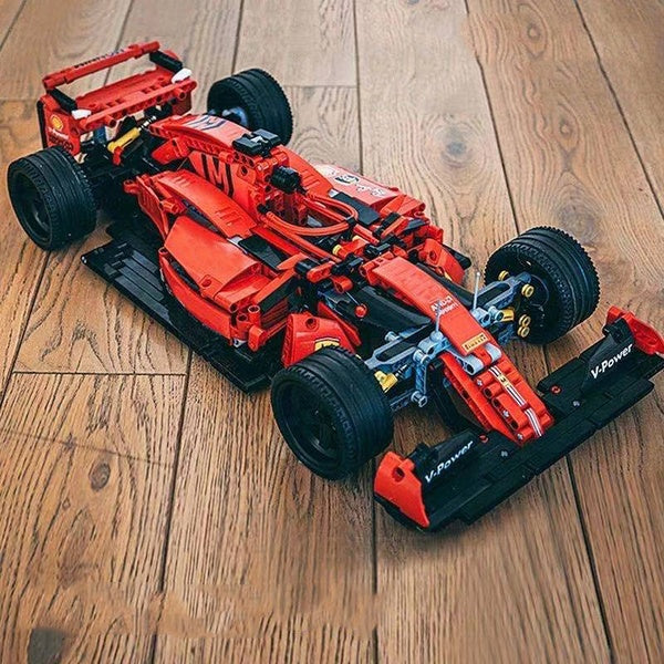2021 New Super Racing Car 1099Pcs Model Building Block Brick Educational Assembly Toy Children Gift