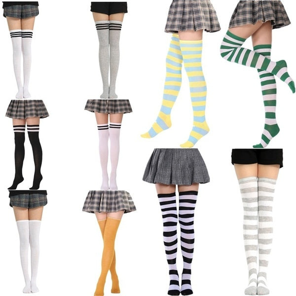 Fashion Over Knee Socks Woman Socks