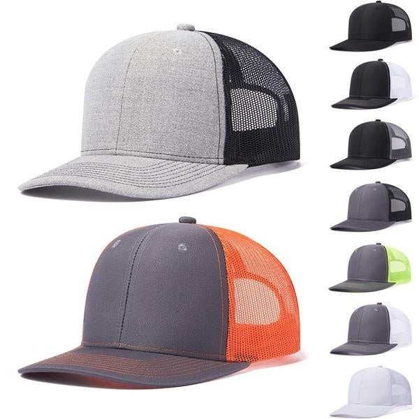 Casquette de Baseball à visière à large bord, casquette d'été en maille respirante, chapeau de Protection solaire pour hommes-femmes, chapeau de Prot