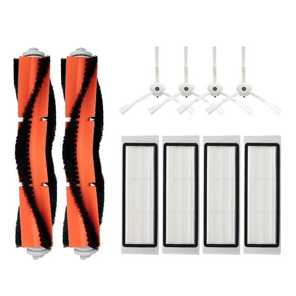 Side Brush + HEPA Filter + Roller Brush for XIAOMI Robot 1-2 Generation for Roborock S50 S55 Vacuum Cleaner Accessories Parts