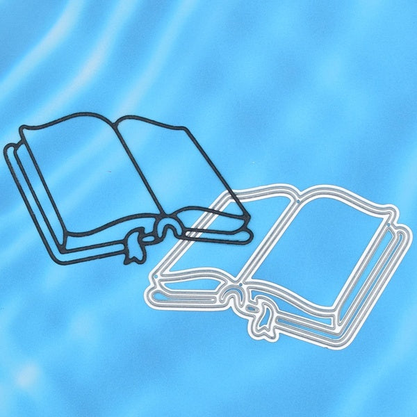 Small Book Metal Cutting Dies for DIY Scrapbooking Album Card Making Paper Crafts Embossing Dies