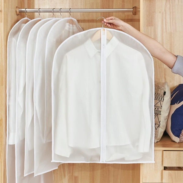 Dust Cover Clothing Dust Cover Household Coat Transparent Waterproof Suit Cover Storage Clothes Dust Cover Transparent Hanging Bag