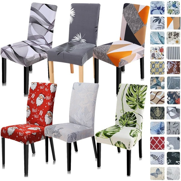 (1 pc)Chair Covers for Dining Room 6 Pack, Stretch Dining Chair Cover, Washable Spandex Kitchen Chair Slipcovers, Removable Seat Protector for Hotel,