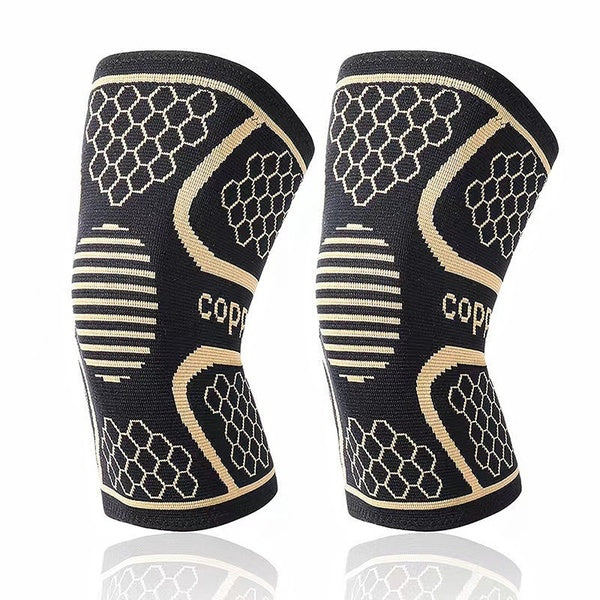 Men's and Women's Copper Knee Pads, Sports Knee Pads, Prevent Knee Sprain, Relieve Knee Pain, Suitable for Running, Walking, Work, Arthritis, ACL, Me