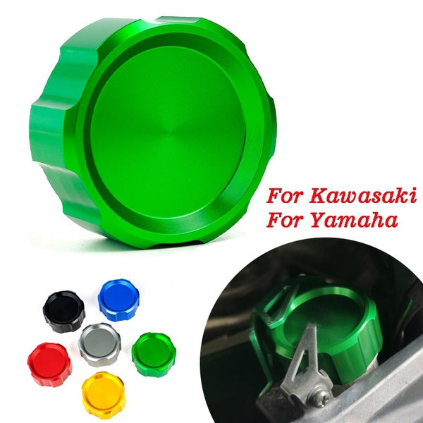 Motorcycle Accessories Rear Brake Fluid Reservoir Cap Oil Cup For Kawasaki Z250 Z650 Z750 Z750R Z800 Z900 Z1000 Z1000SX ZX-6R ZX10R