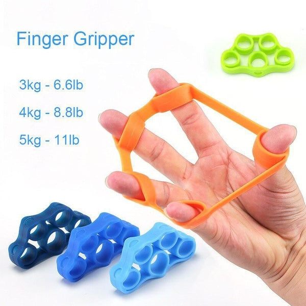 1 pièces Grip Silicone Finger Extender Exercice Main Grip Poignet Force Trainer Doigt Exerciseur Résistance Bande Fitness