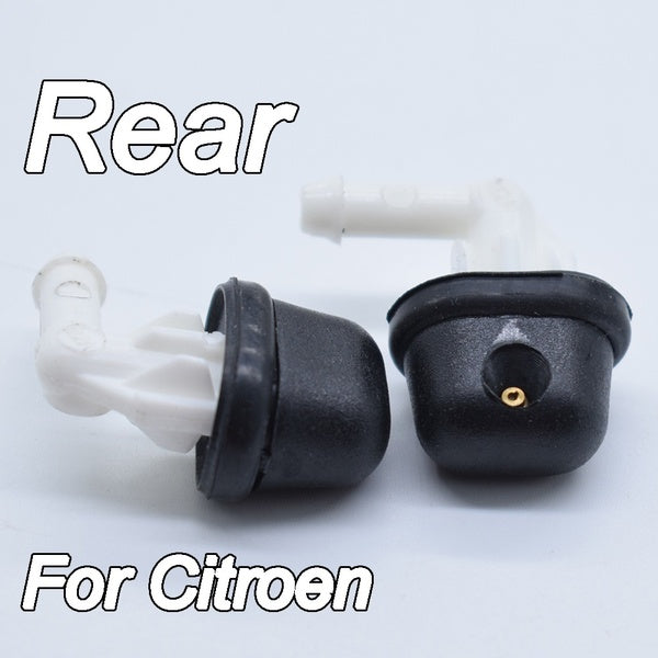 Xukey 2Pcs Rear Windscreen Water Spray Windshield Wiper Washer Nozzle Jet For Citroen Xsara Picasso Xantia C4 Picasso Saxo 6438F2