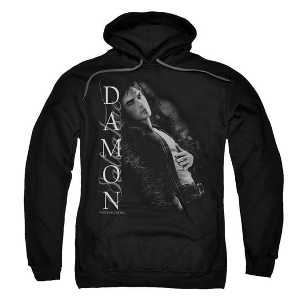 Mode Homme Vampire Diaries Supernatural Drama Tv Show Damon Salvatore Adulte Pull À Capuche Classique Confortable Hommes Sweat À Capuche