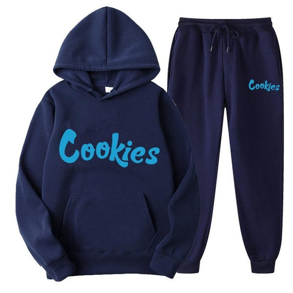 New Letter Pattern 2-piece Sportswear Suits Men and Women Hoodies Sweatpants Autumn Winter Warm Running Sets Jogging Tracksuit Hooded Pullover