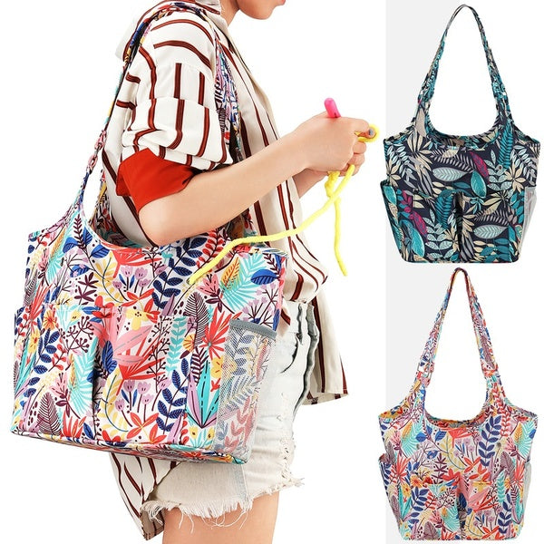 Portable Knitting Bag Wool Yarn Crochet Hooks Storage Bags Sewing Needles Organizer Sewing Knitting Storage Bag Pouch