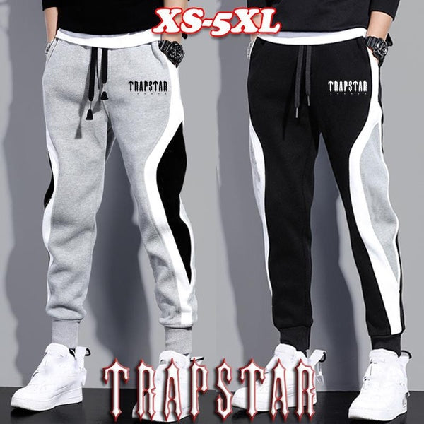 Spring Autumn Winter Men Women Patchwork Fitness Sweatpants Casual Pants Soft Sports Pants Jogging Pants for Men XS-5XL