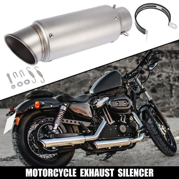 60.5mm Motorcycle Exhaust Silencer Exhaust Insert Muffler Pipe Kit Replacement