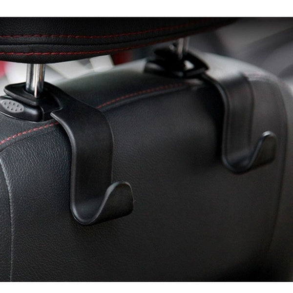 Car Accessories Hook Organizer Car Seat Back Hooks Vehicle Hidden Headrest Hanger for Handbag Shopping Bag Coat Storage Hanger Matron Inn