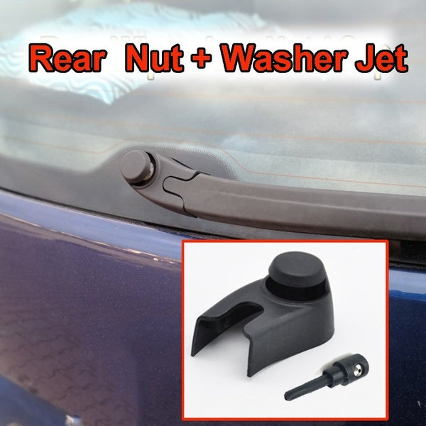 Xukey Rear Windscreen Wiper Nut Cover Cap For Seat Altea 4 XL Freetrack Leon Toledo Ibiza 2006 2007 2008 2009 Washer Nozzle Jet