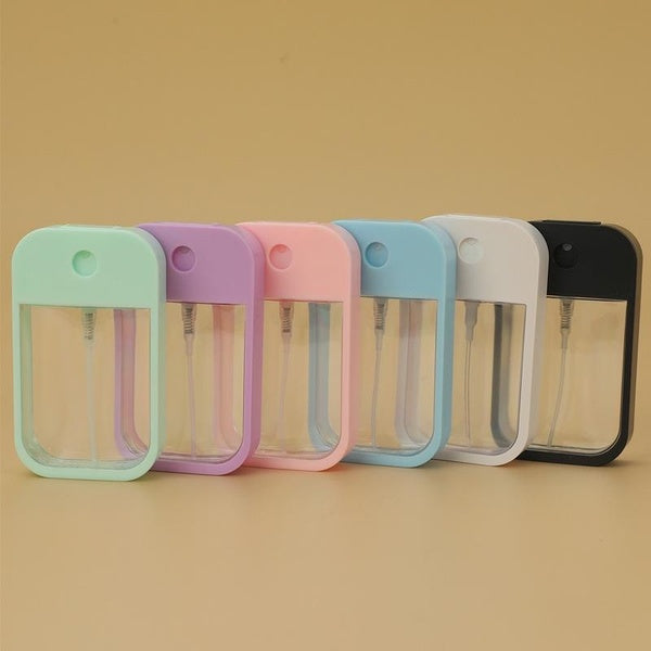 45ml Spray Bottles Color Perfume Spray Bottle Portable Alcohol Refillable Silicone Bottle Set of Plastic Spray Bottles