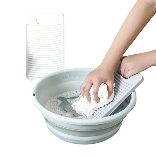 1pc Scrubbing Board Laundry Board, Household Thickened Non-slipScrubbing Board, Dormitory Scrubbing Board, Washing ClothesScrubbing Gods, Laundry Sup