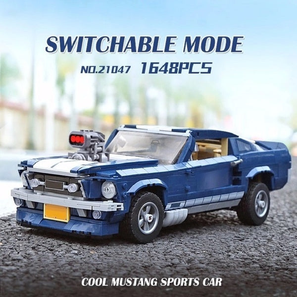 New 1648Pcs Super Sport Car Model Building Block Brick Assembly Educational Toy Christmas Gift