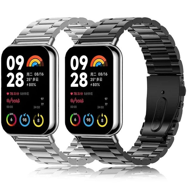 Stainless Steel Strap For xiaomi Mi Band 8 Pro Metal Smart Watch Bracelet Replacement correa Wristband For Mi 8 Pro Accessories Matron Inn