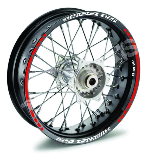 Fita de Roda BMW R1200GS Friso Refletivo BMW R 1200 GS Adesivo de Roda BMW R1200GS Decalque BMW R1200GS Sticker BMW S1000RR Vinyl Reflective