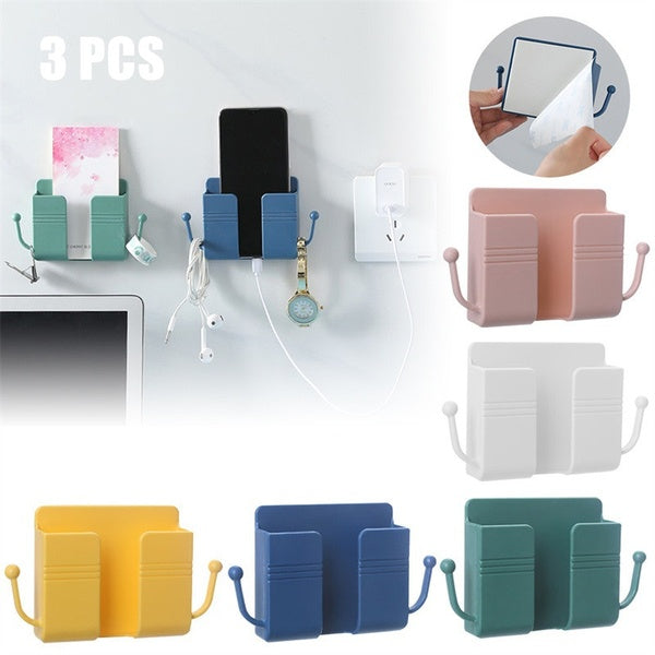 Organisateur mural boîte de rangement télécommande climatiseur mallette de rangement téléphone portable prise support support conteneur
